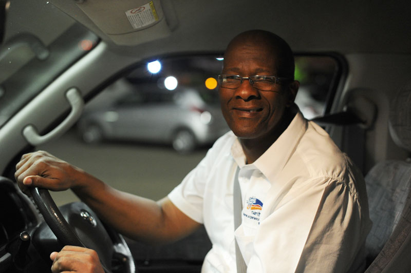 Kimberley, South Africa: Happy the Driver